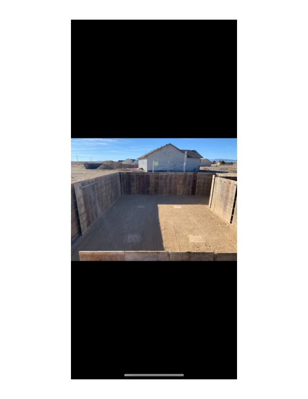 Bayless and Bayless excavation crew at work on a Colorado Springs project