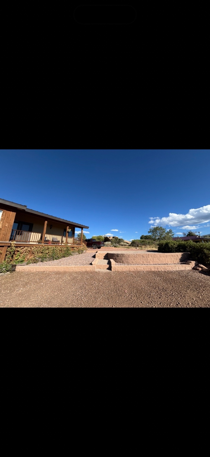 Professional retaining wall construction and excavation in Colorado by Bayless and Bayless